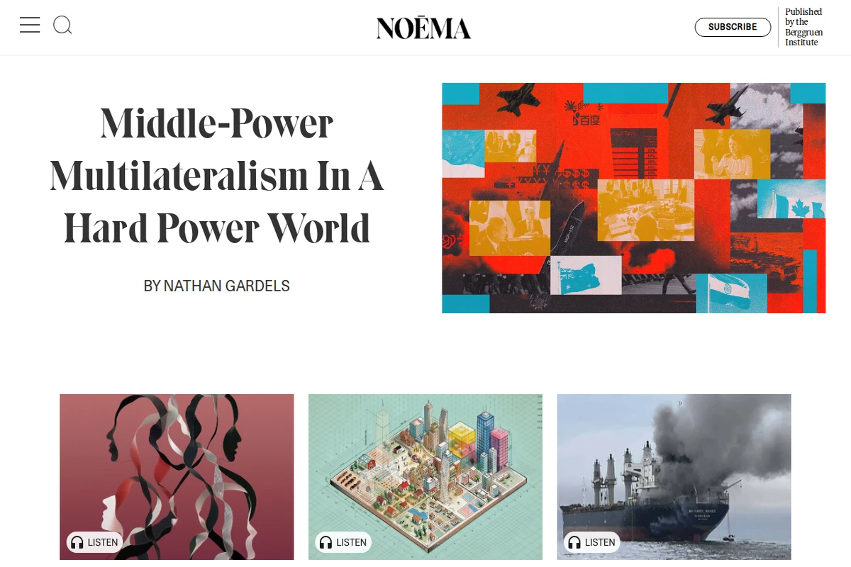 Screenshot of Noema Magazine website – global transformations