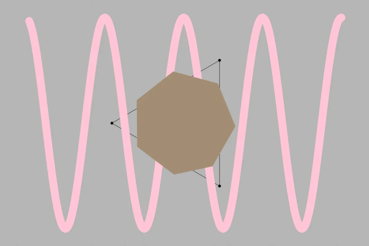 Screenshot of Patatap website – interactive music and animations